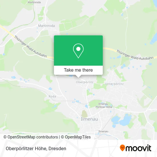 Карта Oberpörlitzer Höhe