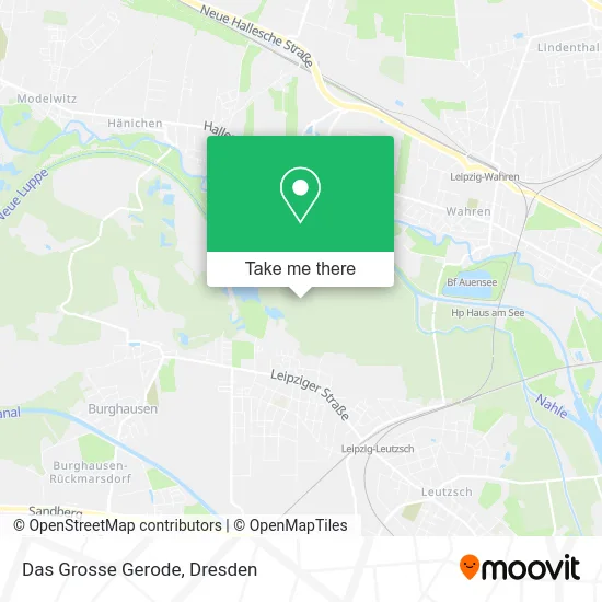 Карта Das Grosse Gerode