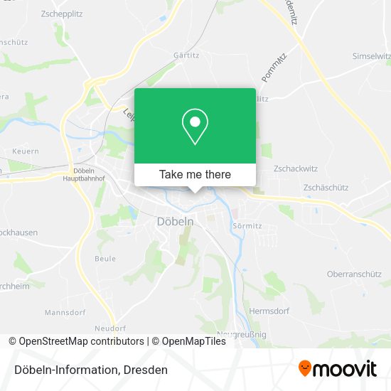 Карта Döbeln-Information