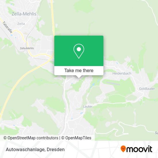Карта Autowaschanlage