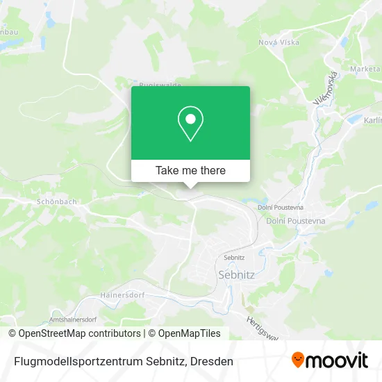 Карта Flugmodellsportzentrum Sebnitz