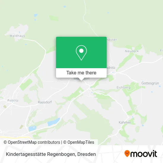 Карта Kindertagesstätte Regenbogen
