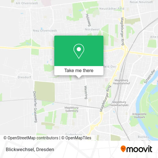 Карта Blickwechsel