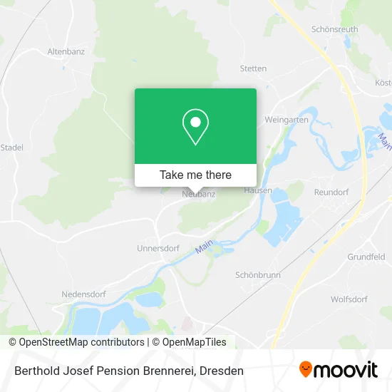 Карта Berthold Josef Pension Brennerei