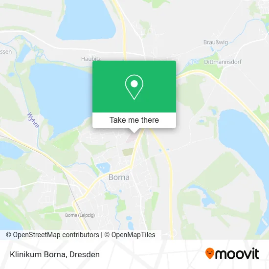 Карта Klinikum Borna
