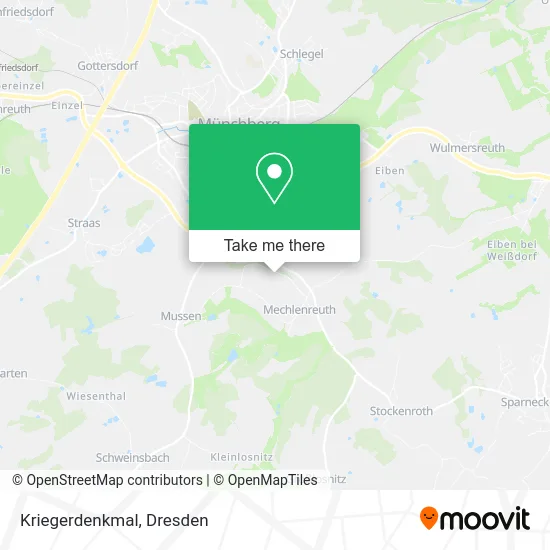 Карта Kriegerdenkmal