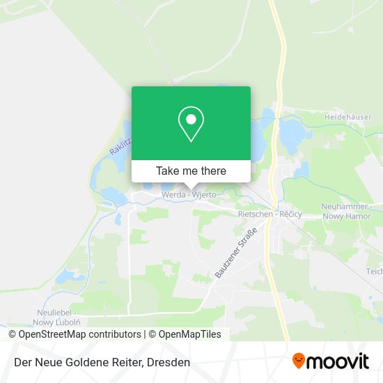 Карта Der Neue Goldene Reiter