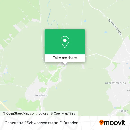 Карта Gaststätte ""Schwarzwassertal""