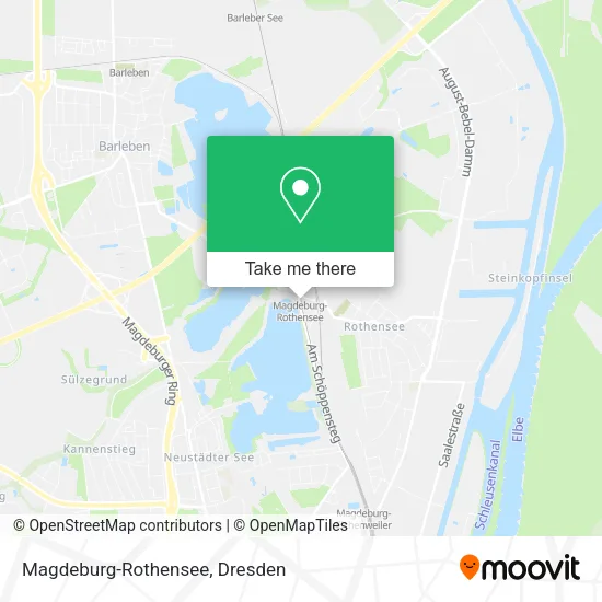 Карта Magdeburg-Rothensee