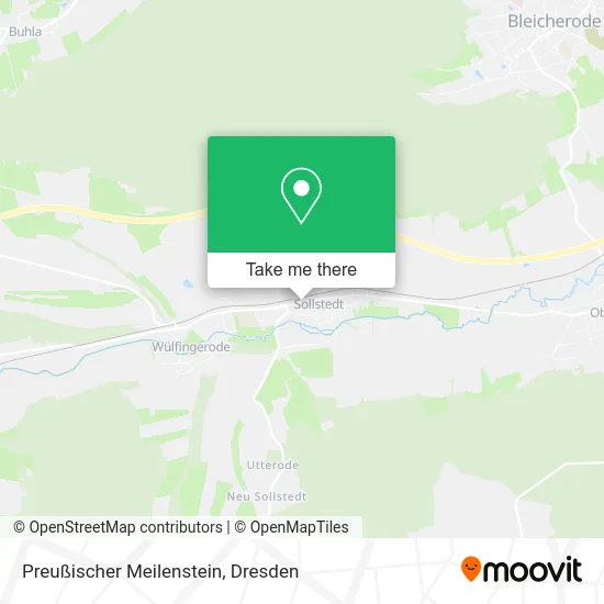Карта Preußischer Meilenstein