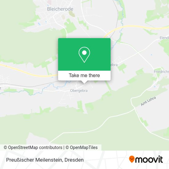 Карта Preußischer Meilenstein