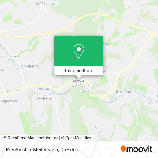 Карта Preußischer Meilenstein