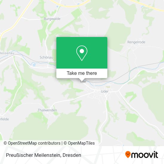 Карта Preußischer Meilenstein
