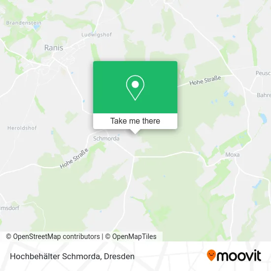 Карта Hochbehälter Schmorda