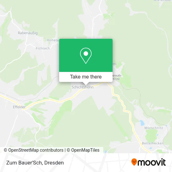 Карта Zum Bauer'Sch