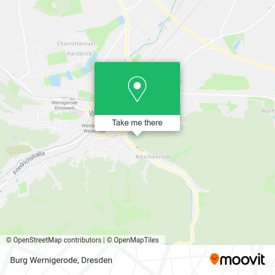 Карта Burg Wernigerode