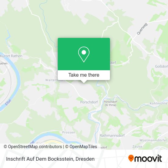 Карта Inschrift Auf Dem Bocksstein