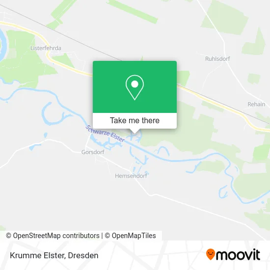 Карта Krumme Elster