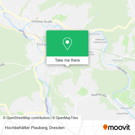 Карта Hochbehälter Plauberg