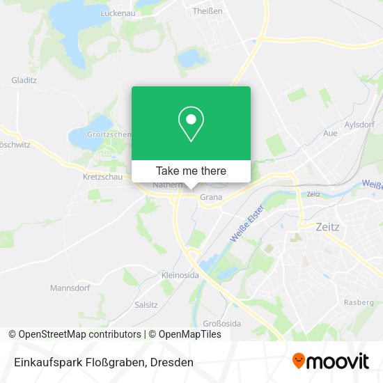 Карта Einkaufspark Floßgraben