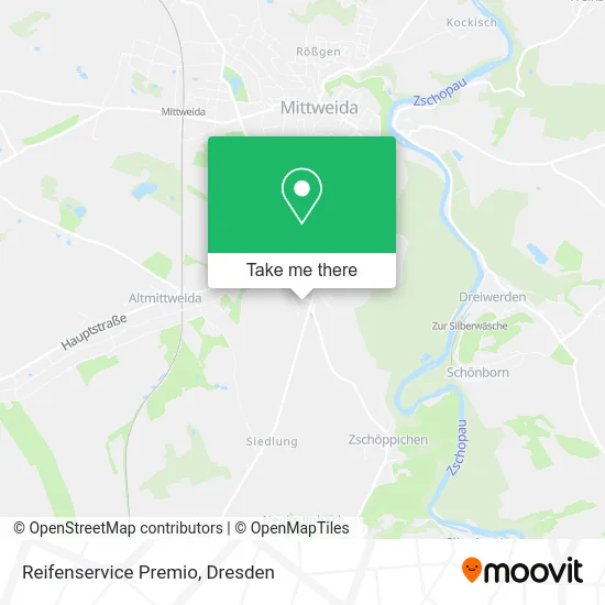 Карта Reifenservice Premio
