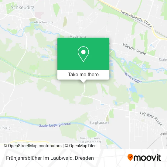 Карта Frühjahrsblüher Im Laubwald