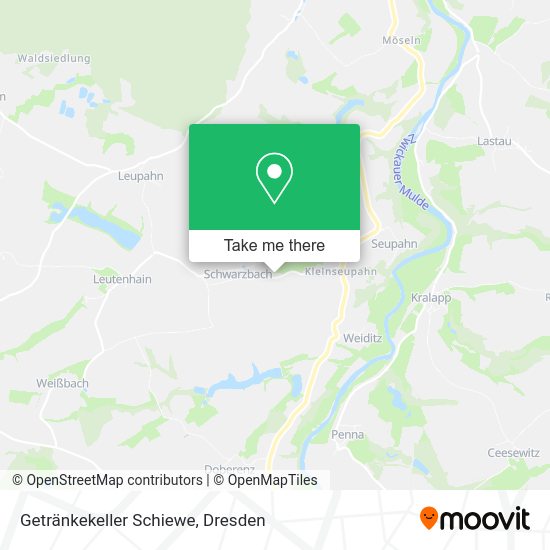 Карта Getränkekeller Schiewe