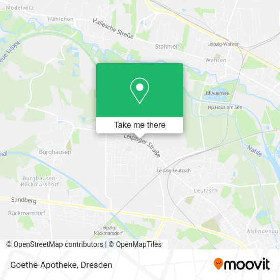Карта Goethe-Apotheke