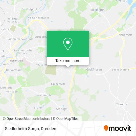 Карта Siedlerheim Sorga