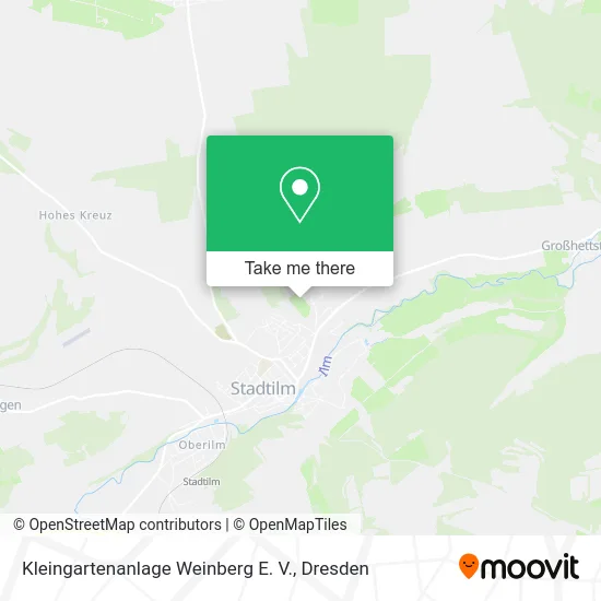 Карта Kleingartenanlage Weinberg E. V.