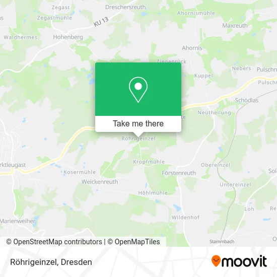 Карта Röhrigeinzel