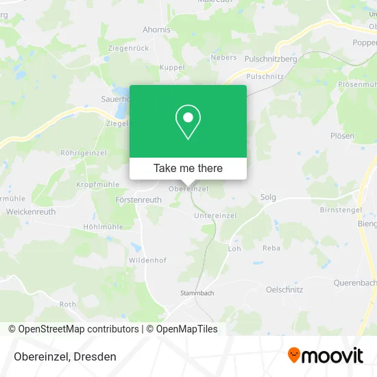 Карта Obereinzel