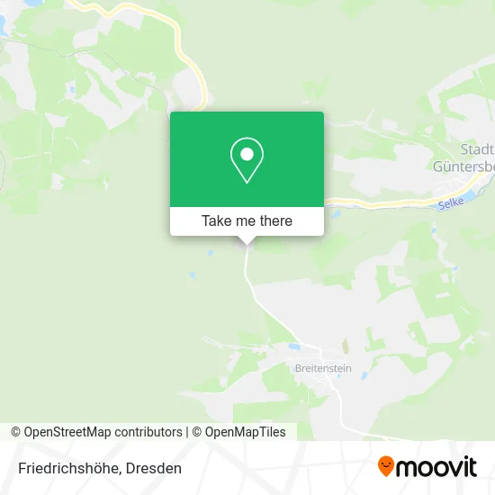 Карта Friedrichshöhe