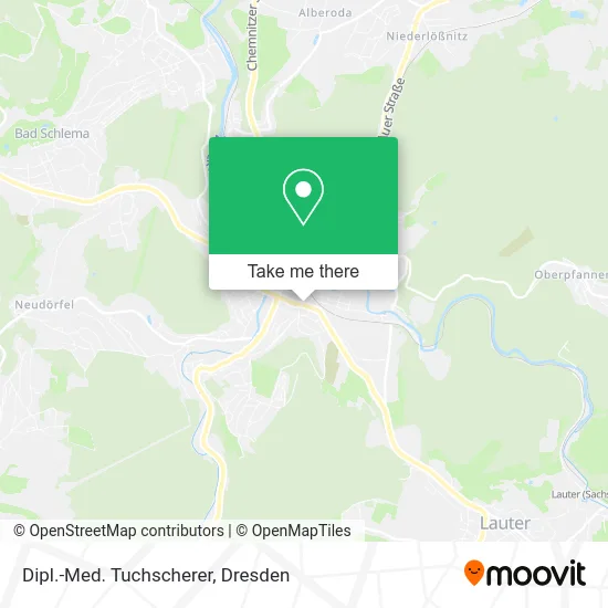 Карта Dipl.-Med. Tuchscherer