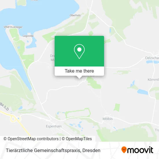 Карта Tierärztliche Gemeinschaftspraxis