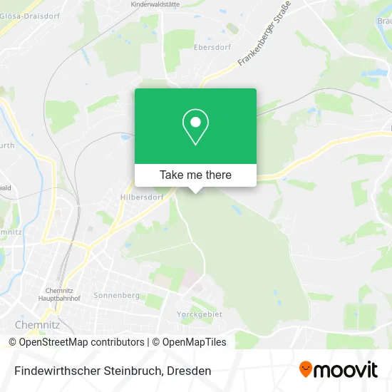 Карта Findewirthscher Steinbruch