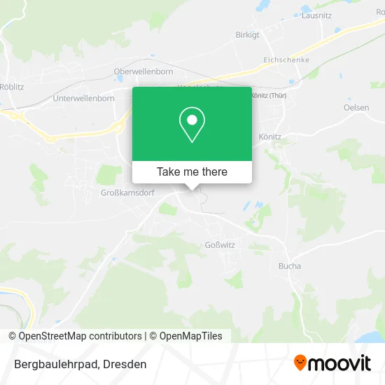 Карта Bergbaulehrpad