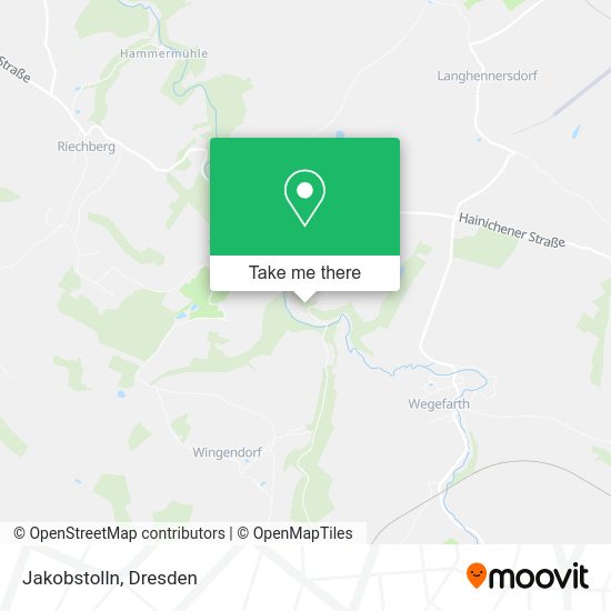 Карта Jakobstolln