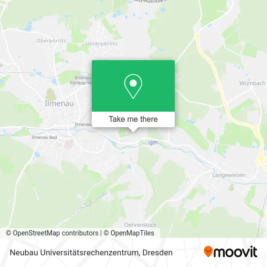 Карта Neubau Universitätsrechenzentrum