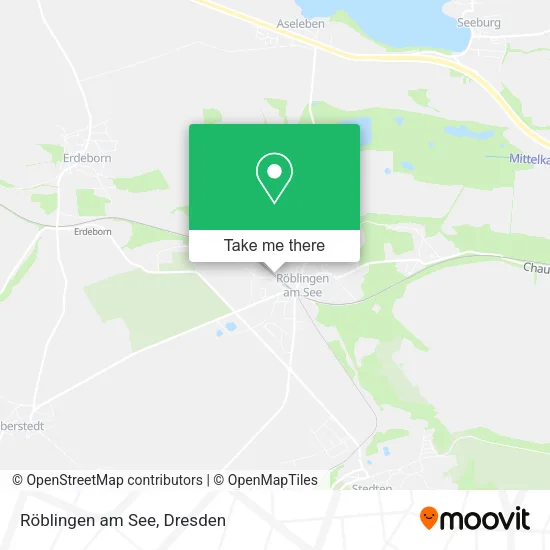 Карта Röblingen am See