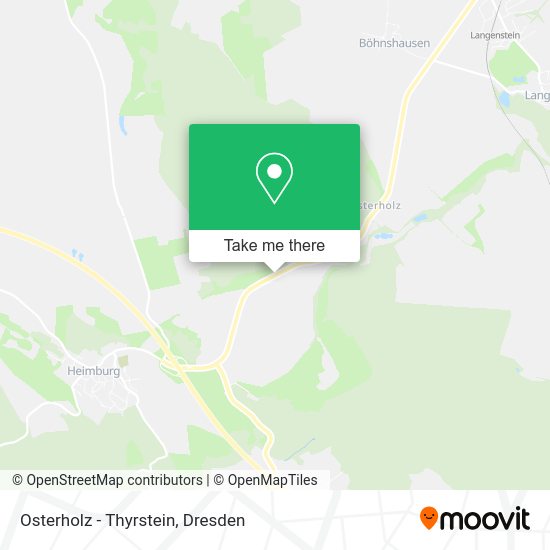Карта Osterholz - Thyrstein