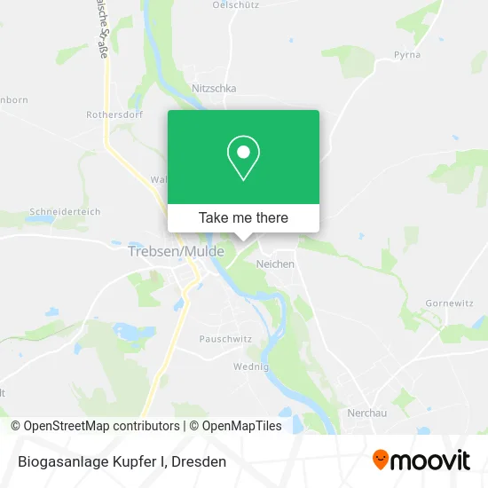 Карта Biogasanlage Kupfer I
