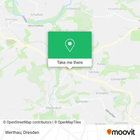 Werthau map