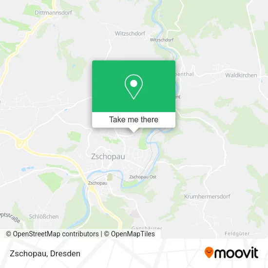 Карта Zschopau