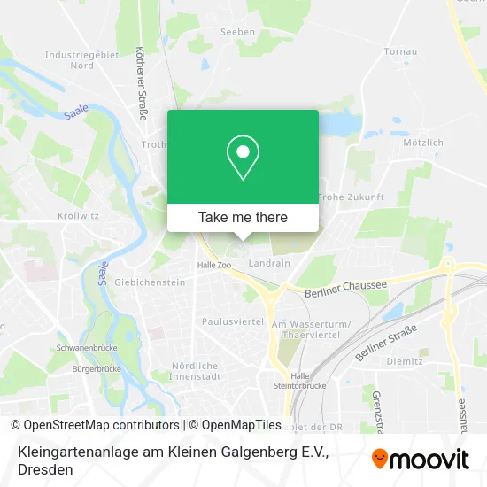 Карта Kleingartenanlage am Kleinen Galgenberg E.V.