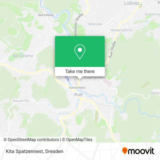 Карта Kita Spatzennest