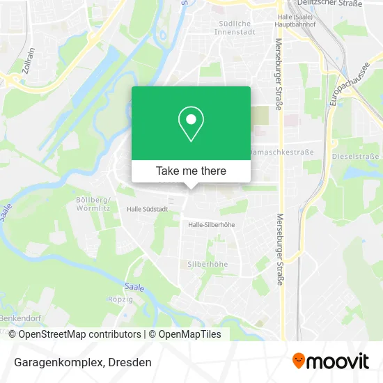 Карта Garagenkomplex