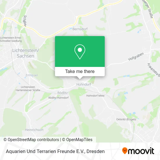 Карта Aquarien Und Terrarien Freunde E.V.