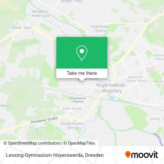 Карта Lessing-Gymnasium Hoyerswerda