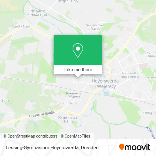 Карта Lessing-Gymnasium Hoyerswerda